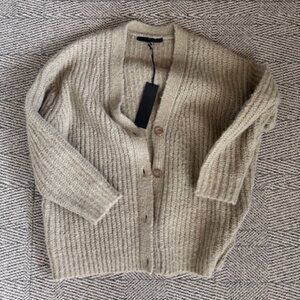 Jenni Kayne Tan Cardigan Sweater
